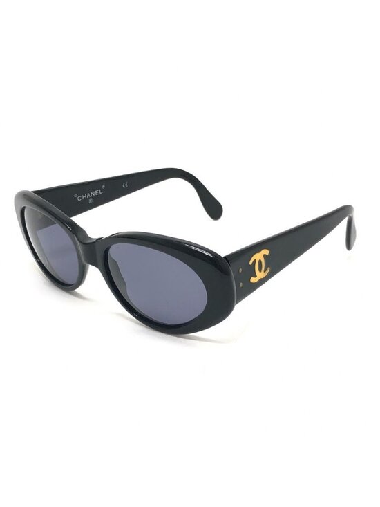 Chanel Sunglasses CC Logo Acetate Black Eyewear main image 9
